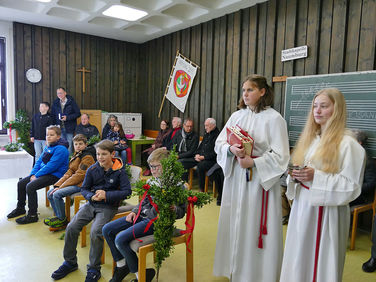 Palmsontag in St. Crescentius - Beginn der Heiligen Woche (Foto: Karl-Franz Thiede)